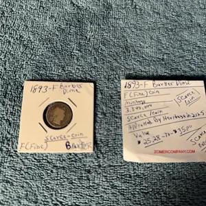 1893 Barber Dime