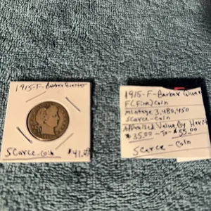 1915 Barber Quarter