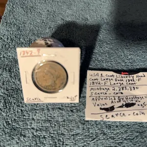 1842 Liberty Head Large Cent