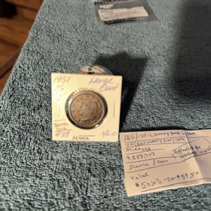 1851 Liberty Head Large Cent