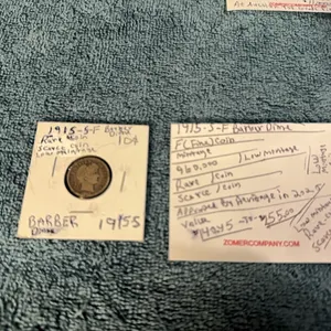 1915 Barber Dime
