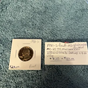 1981 Proof Quarter