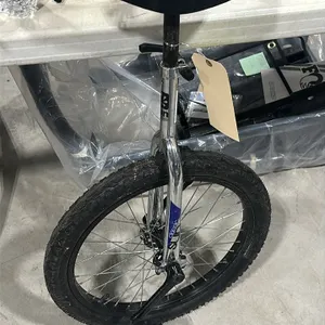 Sun Classic unicycle. Features a chrome frame, black saddle, and black pedals.