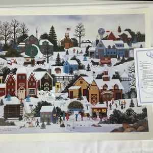 Jane Wooster Scott "Evergreens of Lancaster County" Hand-Signed Print