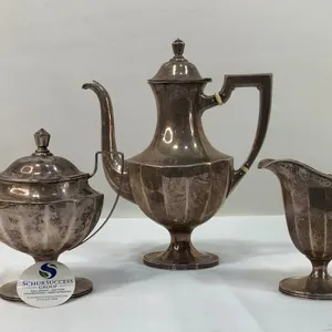 Three Piece Silver Tea Service