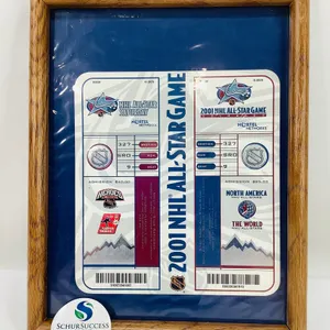 Commemorative 2001 NHL All Star Game Tickets