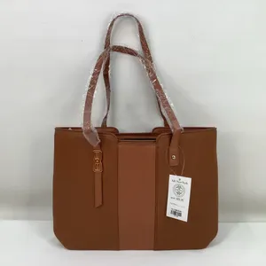 New AR New York Brown Tote Bag