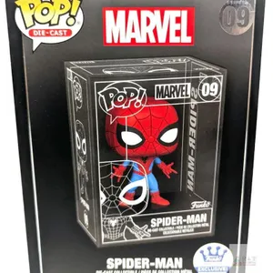New FUNKO Pop! Die-Cast Spider-Man Figure, #09, Funko. com Exclusive, Sealed Box, Chance To Find Limited Edition Chase Version