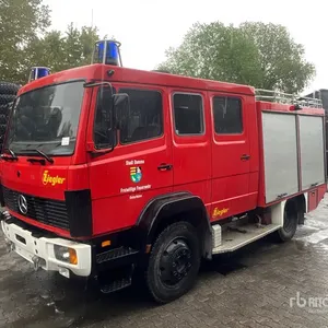 1992 Mercedes Benz 917 4x4 Crew Cab Fire Truck