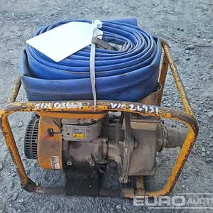 Petrol Water Pump & Hose 