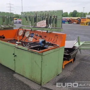 Hydraulic Test Station + Oil Catch Trey 