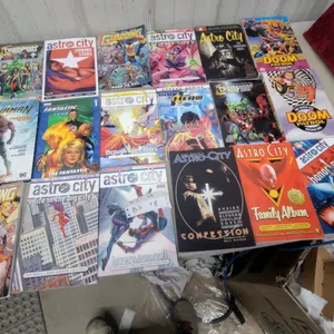 Collection of 19 Astro City, Guardians of the Galaxy, Doom Patrol Graphic Novels and More
