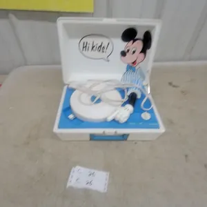 Sears Mickey Mouse Portable Record Player with Built-In Speaker Vintage