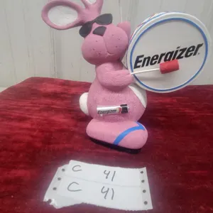 Energizer Bunny Promotional Figure with Drum and Drumsticks Bank 10" Tall