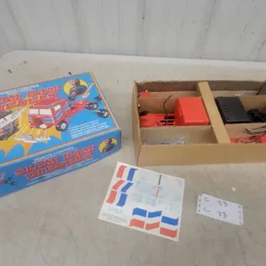 Slam Bam Diesels Remote Control Battery Operated Crash Diesel Trucks Set in Box N.O.S.Vintage