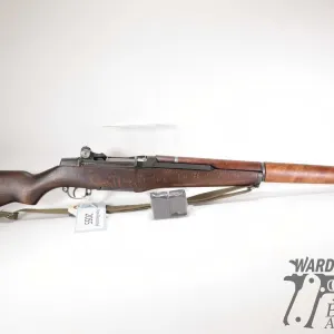 Non-Restricted rifle Winchester model M1 Garand, .306 Spring semi automatic, w/ bbl length 24" [Blue