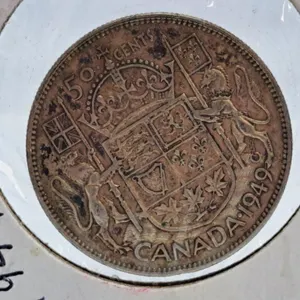 1949 Canada 50 Cent Piece