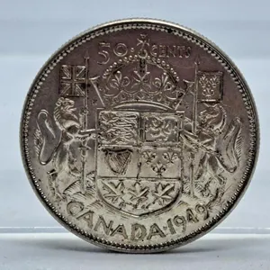1949 Canada 50 Cent Piece