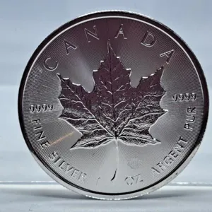 2020 .9999 Fine Silver 1 Oz Canada Five Dollar