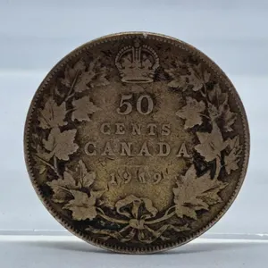 1919 Canada 50 Cent Piece