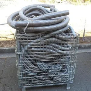 Bin of Flexible Metal Conduit