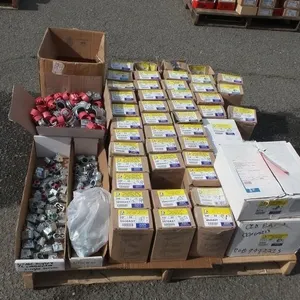 Electrical Fittings, Connectors & Hardware Lot