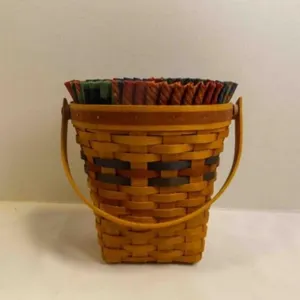 Longaberger "Shades Of Autum Basket" 1993