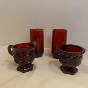 4 1876 Cape Cod Collection In Ruby Red
