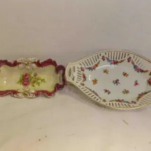 2 Vintage Collection Porcelain  Dishes