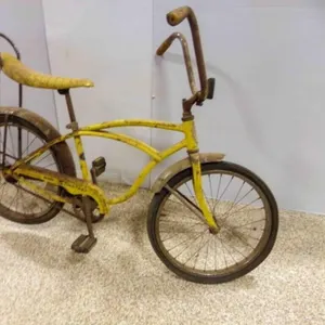 Vintage Schwinn Junior Sting-Ray Bicycle Yellow