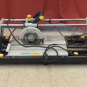 Mastercraft 7-inch Sliding Wet Tile Saw - Turns