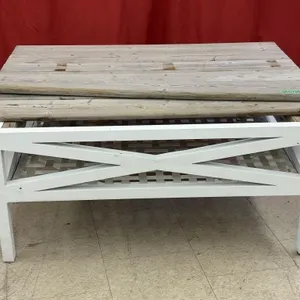 Metal Patio Table - 39.5x19 inches- Matches #2 -