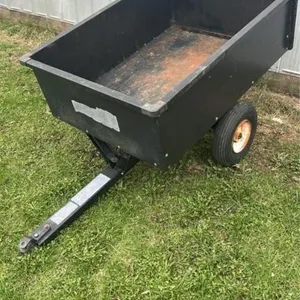 Garden dump trailer