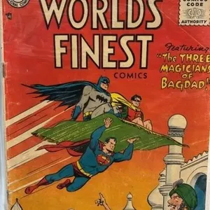 1955 Worlds Finest No 79 Comic Book