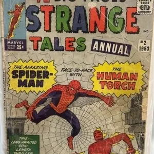 1963 Strange Tales Annual no 2 Comic Book