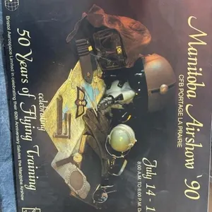 1990 Airshow Wood sign