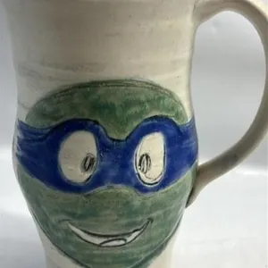 Ceramic Ninja Turtles Coffee Mug Home made