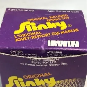Vintage Irwin Slinky Toy in Box