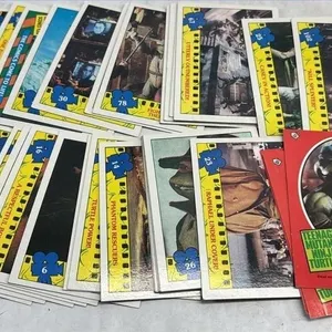 1990 Topps TMNT trading card lot
