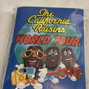 1988 California raisins complete trading cards set