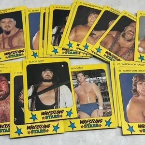 1986 Monty gum, wrestling star lot