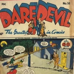 1946 Daredevil no 38 Comic Book