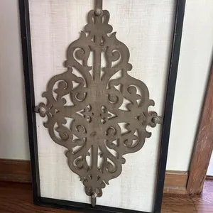Picture with black frame approx 29x18 inches