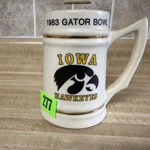 1983 Iowa Hawkeyes beer stein