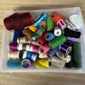 Spools of thread, yarn