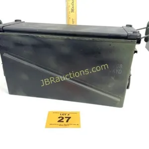 METAL AMMO BOX