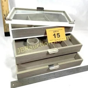 JEWELRY BOX - HINGES NEED REPAIRED
