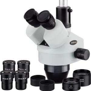AmScope 3.5X-180X Stereo Microscope Head