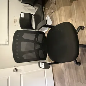 Black Rolling Swivel Office Chair