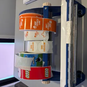 Metal Label Roll Dispenser